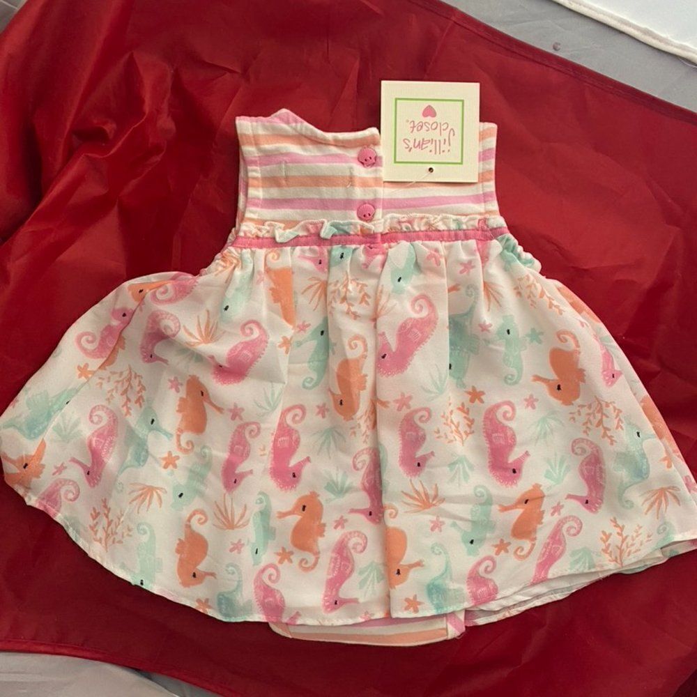 Adorable NWT Jillian's Closet Dress -- 3-6 months - Picture 2 of 8